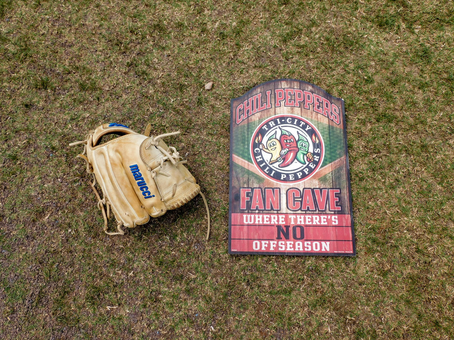 Tri-City Chili Pepper Wood Sign