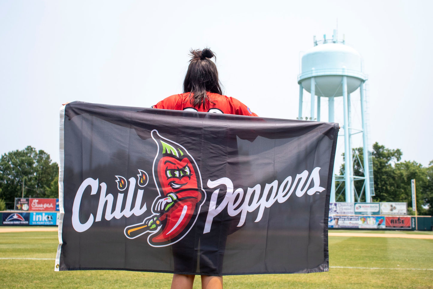 Tri-City Horizontal Chili Pepper Banner
