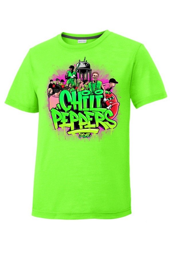 Cosmic Splash Youth Neon Green