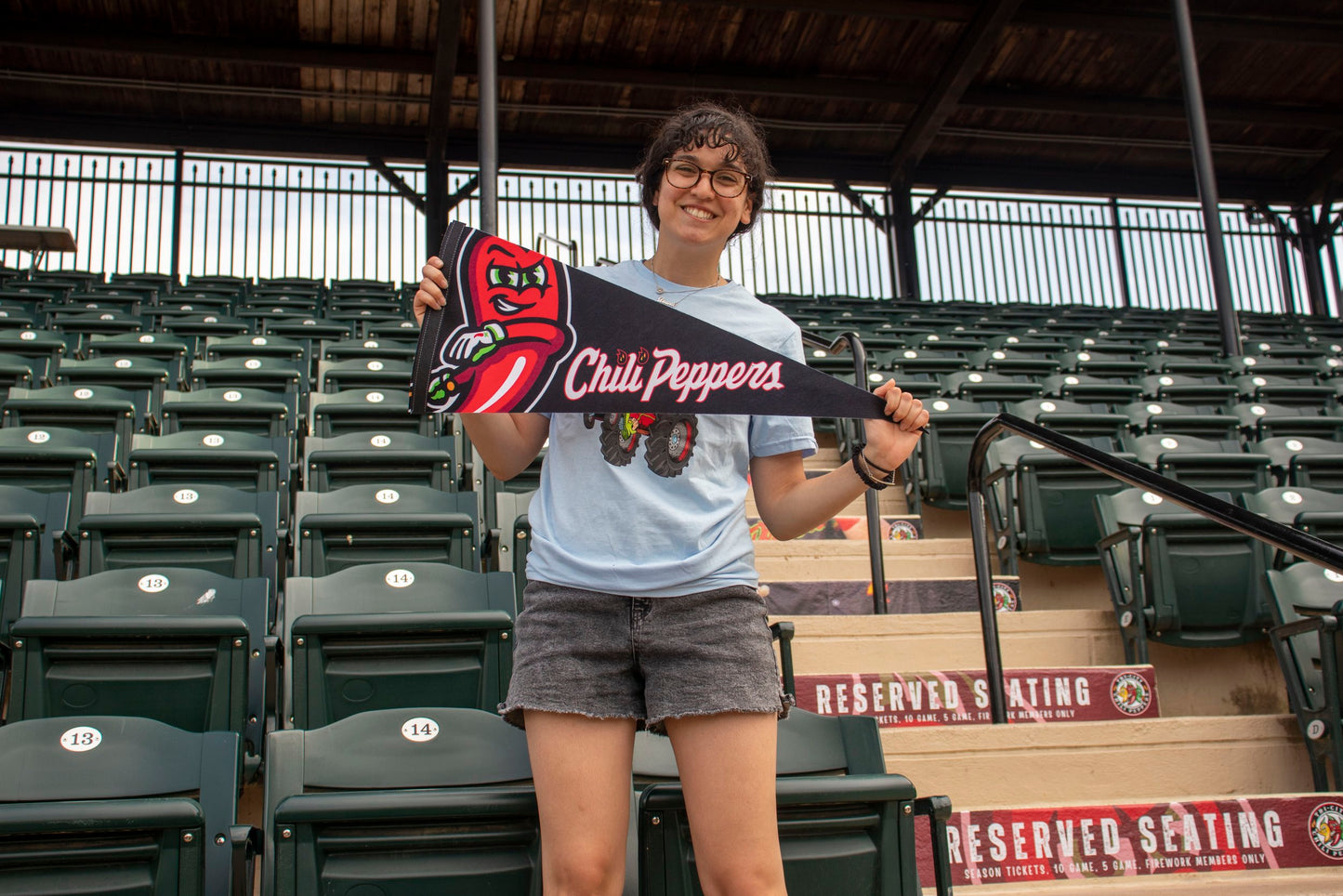 Tri-City Chili Pepper Pennant