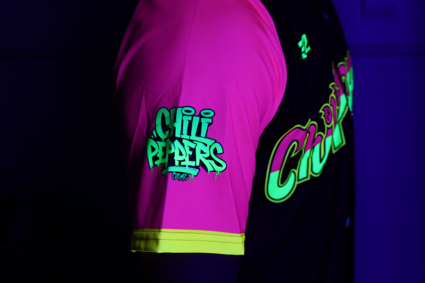 Black Peppers Cosmic Button Down Jersey