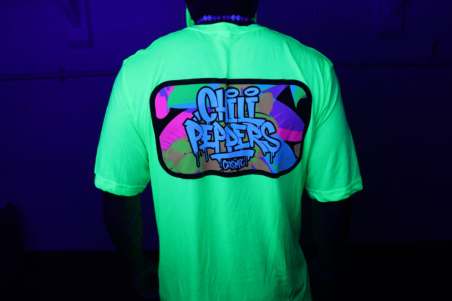 Floral Cosmic Green T-Shirt