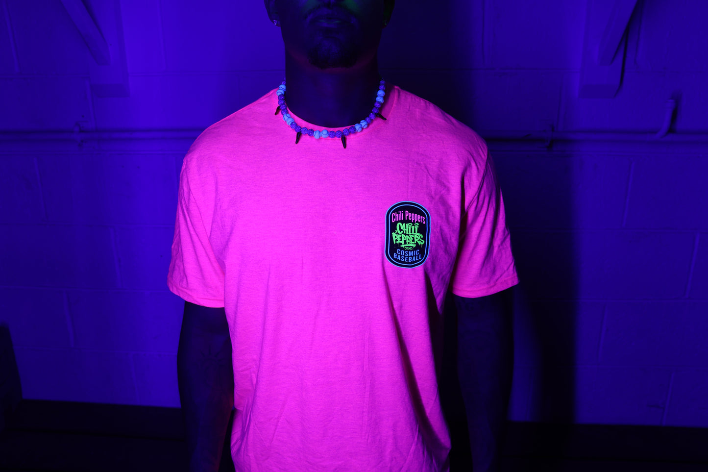 Chili Peppers Cosmic Pink Seal T-shirt