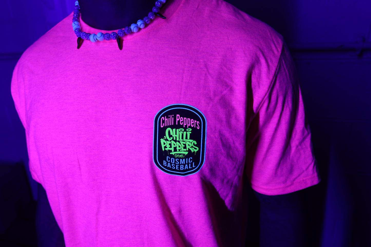 Chili Peppers Cosmic Pink Seal T-shirt