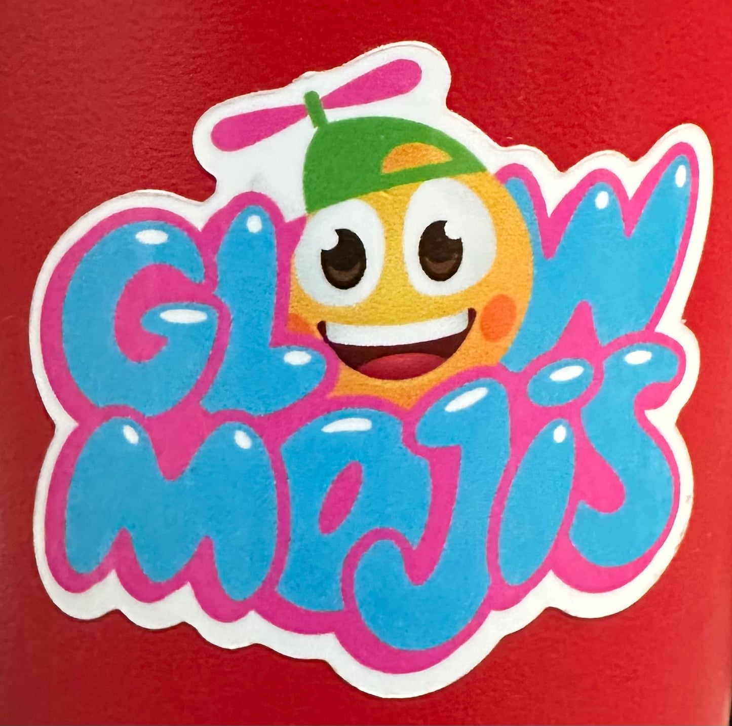 Glow Mojis Cosmic Sticker