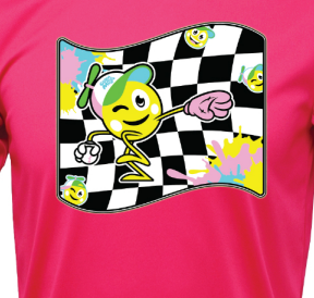 Glow Moji Checkerboard Shirt