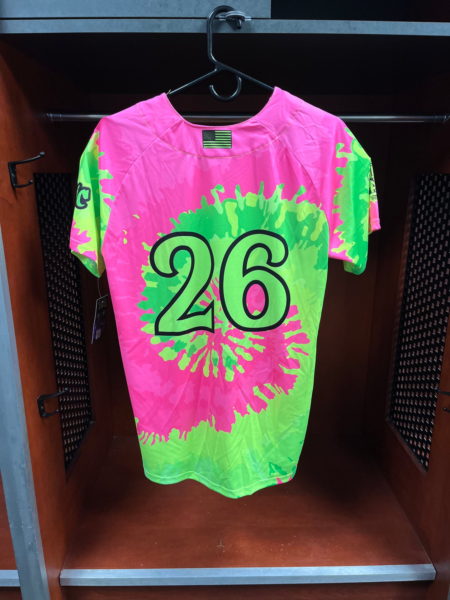 Cosmic Chili Peppers Tie Dye Jersey