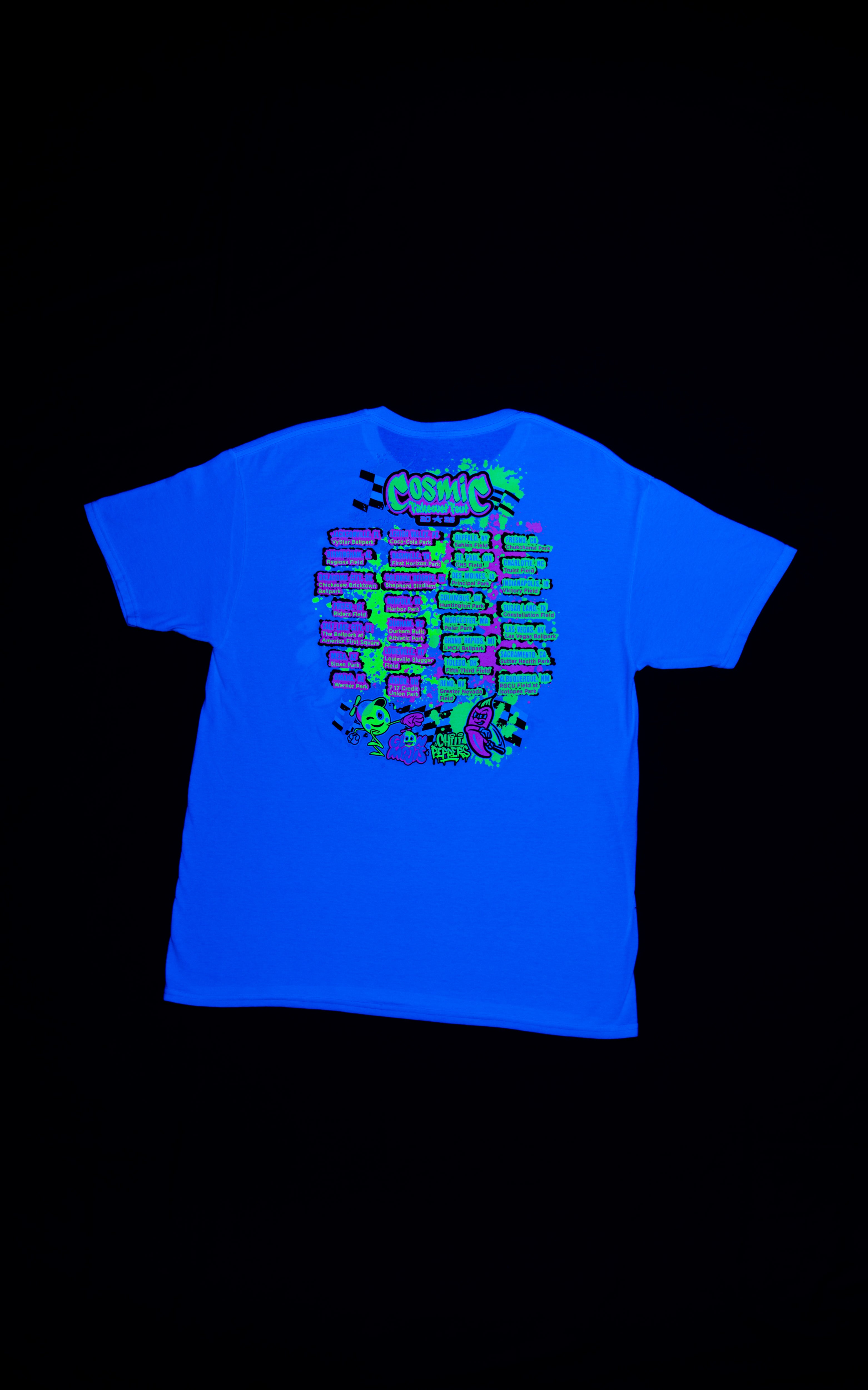 2026 Cosmic Tour Shirt – Cosmic Baseball