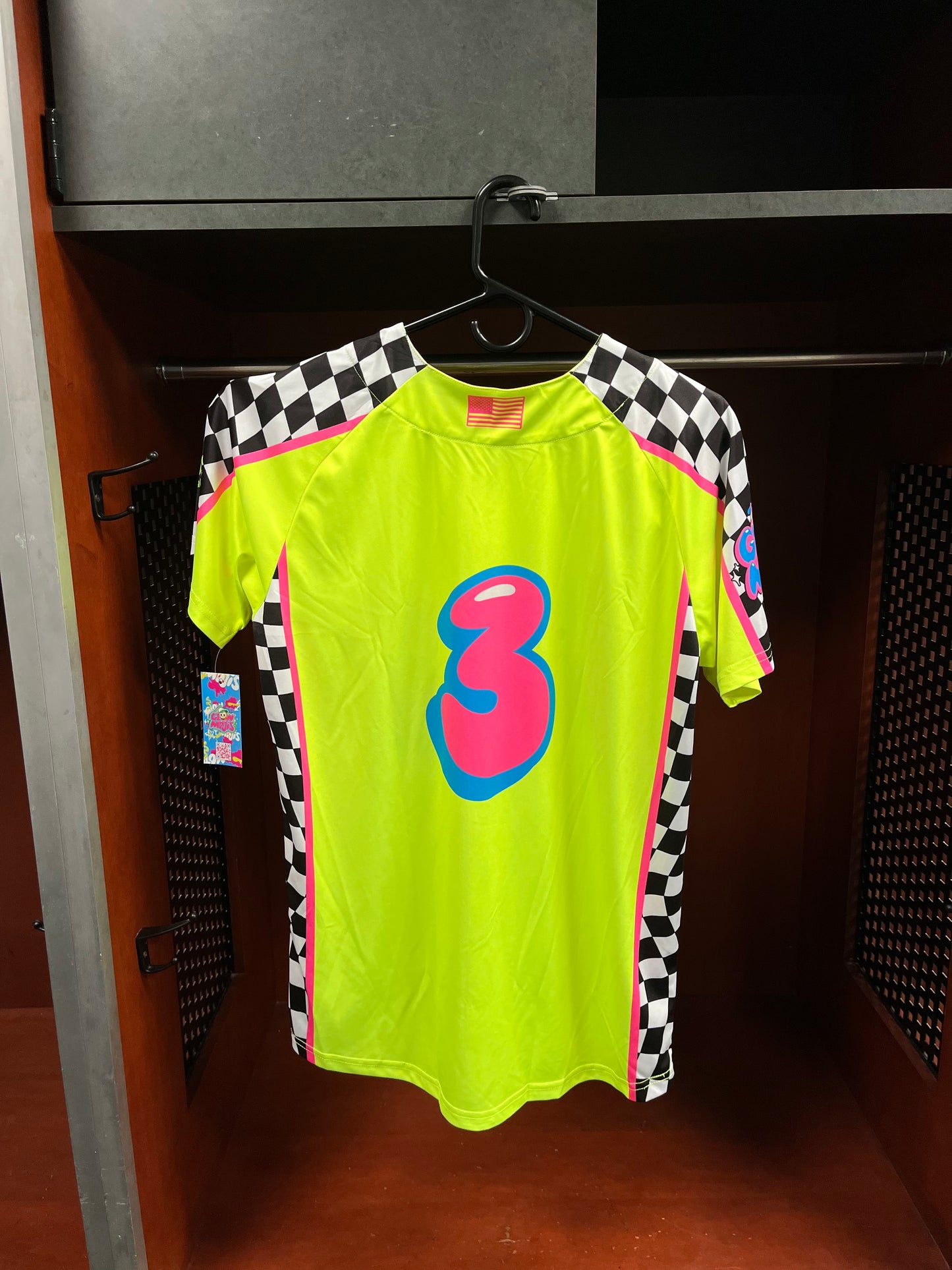 Cosmic Glow Moji Checkerboard Jersey