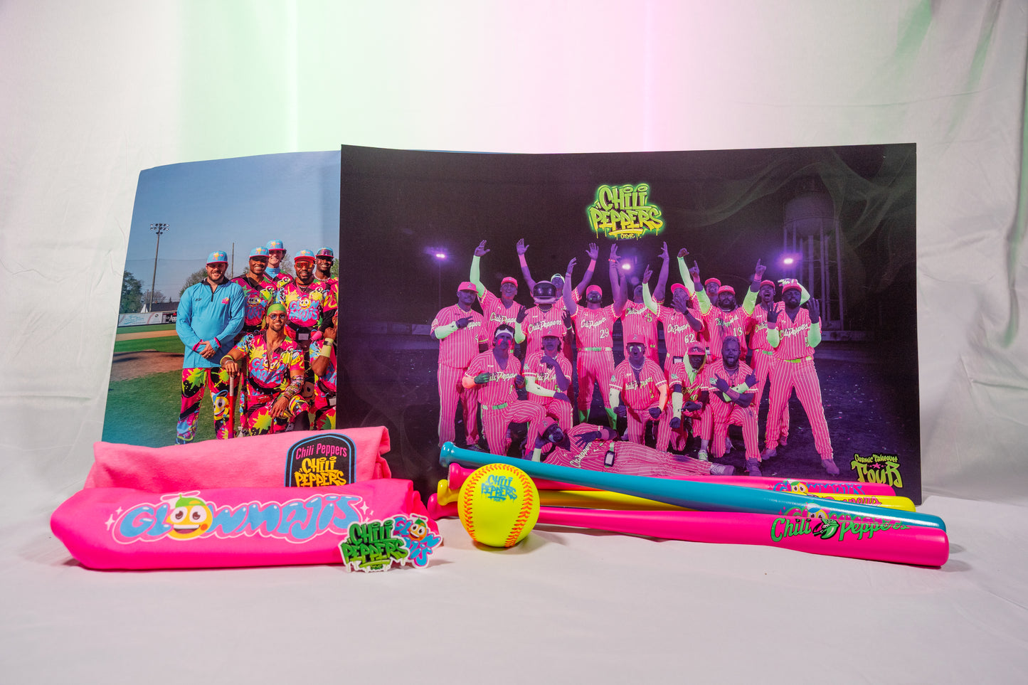 Cosmic Stocking Bundle - Glow Mojis Shirt