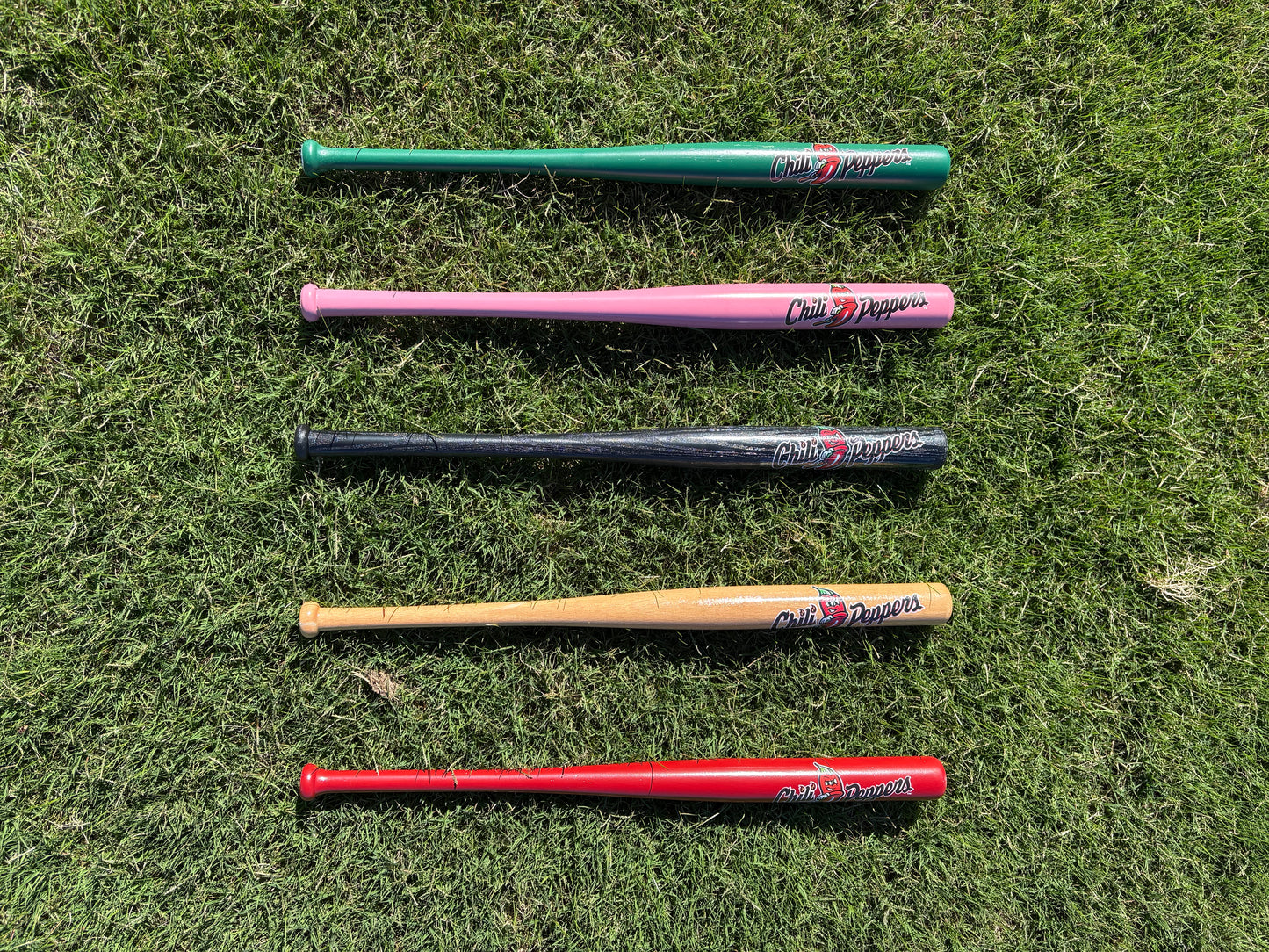 Tri City Chili Peppers Mini Bat