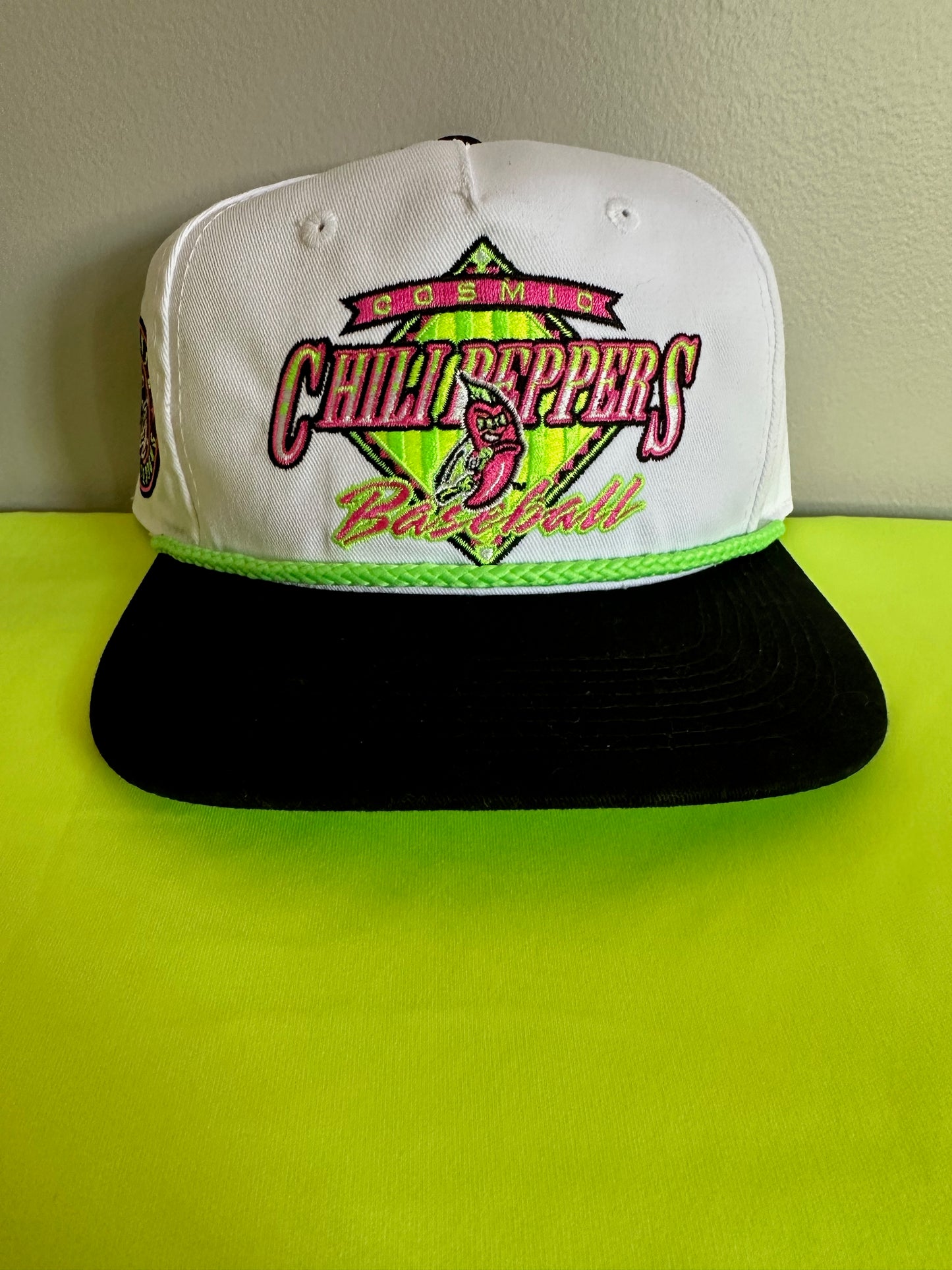 Chili Peppers White Rope Hat