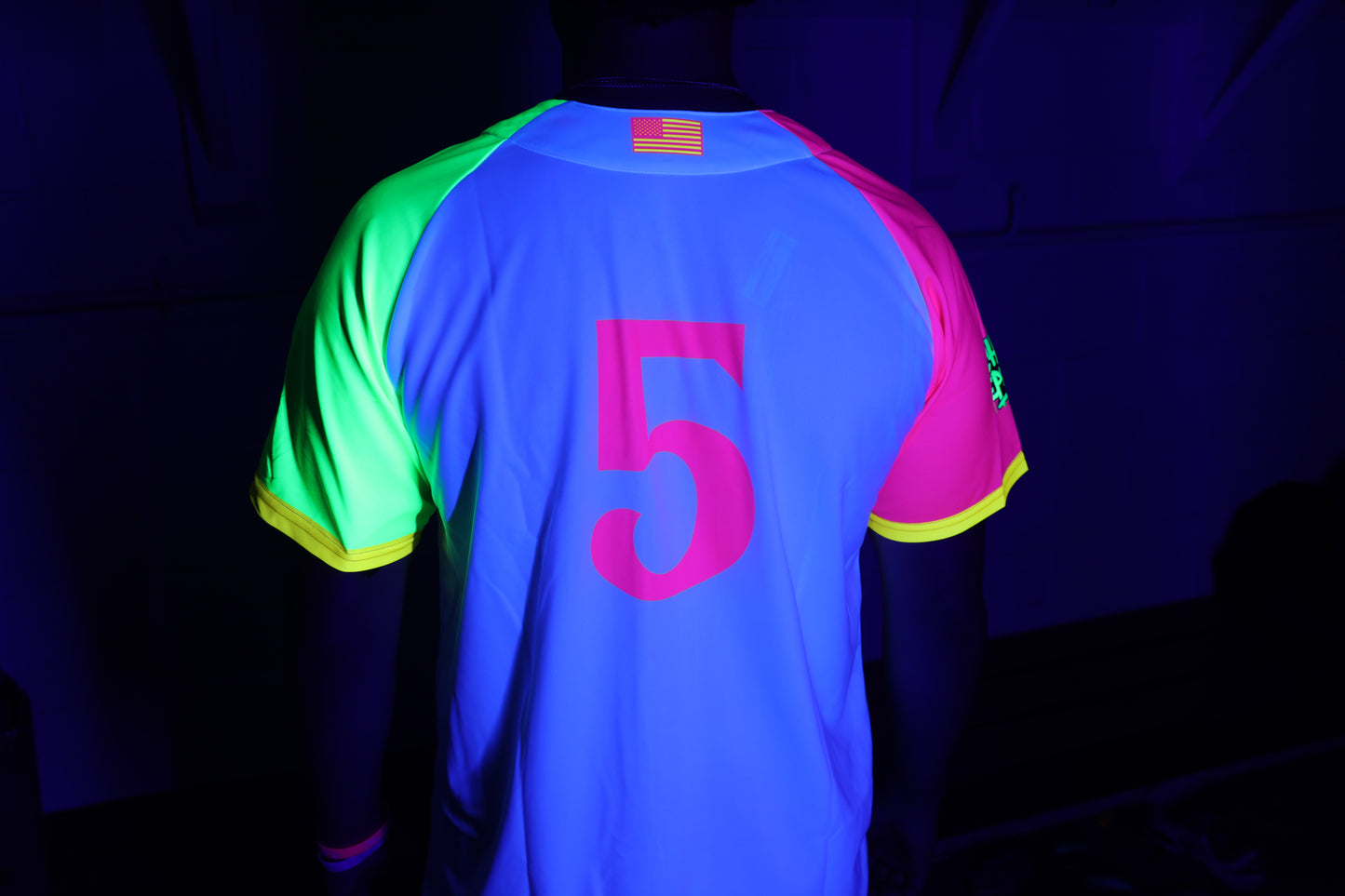 Chili Peppers White Cosmic Button Down Jersey