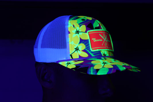 Cosmic Floral Trucker Hat