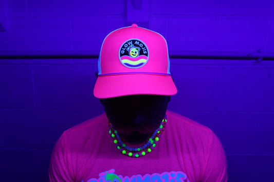 Beach Vibe Glow Mojis Hat