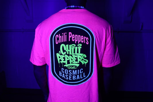 Chili Peppers Cosmic Pink Seal T-shirt