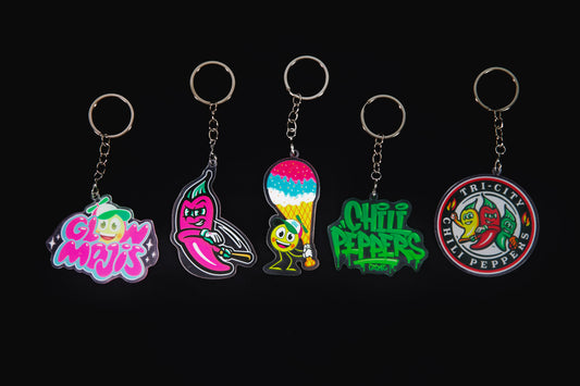 Cosmic Baseball Key Chains