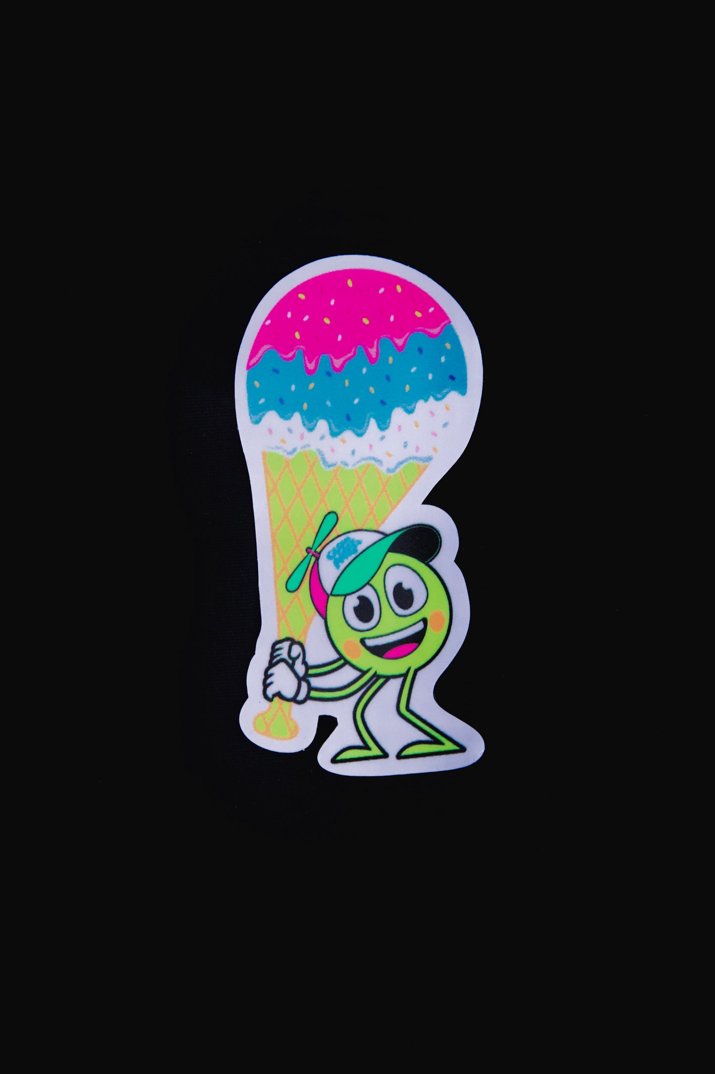 Cosmic Baseball Stickers