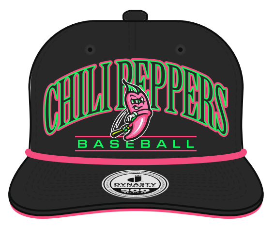 Chili Peppers Black Rope Hat