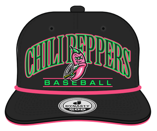 Chili Peppers Black Rope Hat