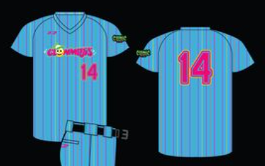 Custom Glow Mojis Player Jersey 4-6 Week Delivery