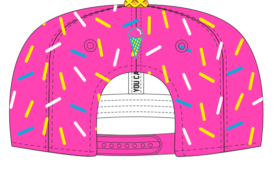 Glow Mojis Ice Cream Hat